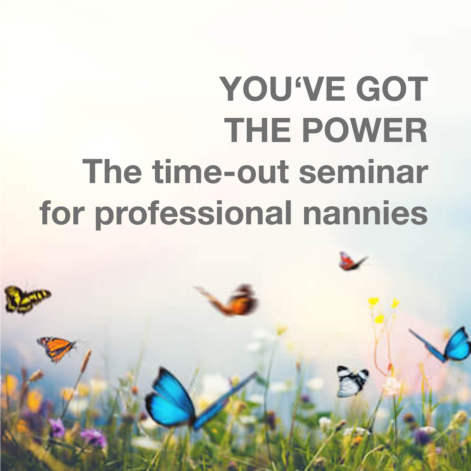 High profile nanny seminar to be back at full strenght.