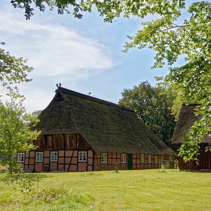 Gutshof in der Lüneburger Heide